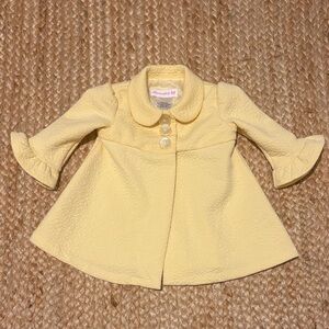 Bonnie Jean Yellow Coat